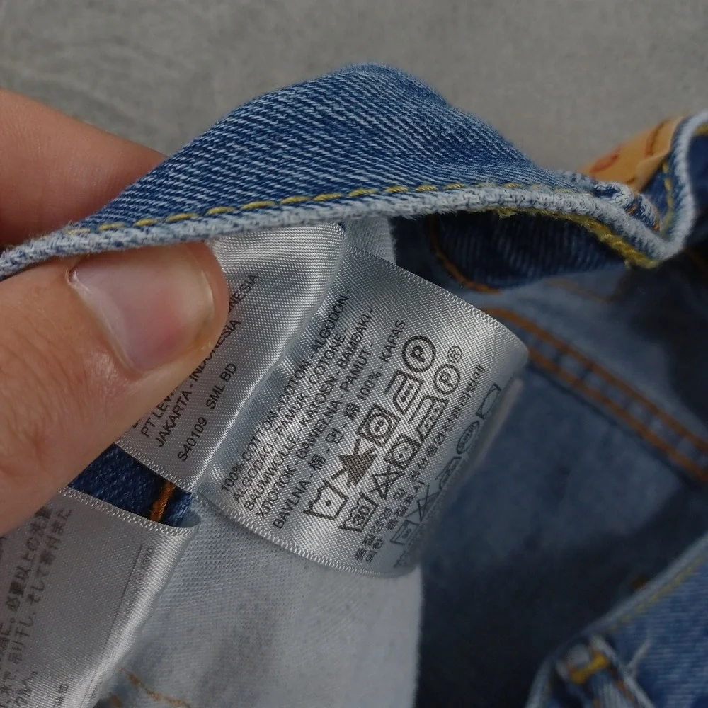 Levis 550 Jeans Mens 36x32 Blue Relaxed Fit Straight Leg Denim Classic Y2K Style